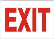 Exit Sign - Aluminum (10"x14")